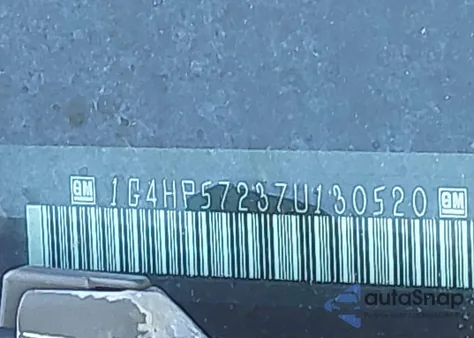 2007 Buick Lucerne Cx из США, поврежденный, VIN 1G4HP57237U130520